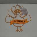 [Timer & 8 Modes] Thanksgiving Turkey Decorations Window Lights, Thanksgiving Window Decorations Silhouette Light Orange Battery Operated Turkey Lights for Home Indoor Thanksgiving Party Decor