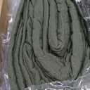 Bedsure Boho Quilt Queen Size - Lightweight Bedspread Queen Size with Geometric Stitched Pattern, Olive Green Farmhouse Soft Bedding Set Coverlet with 2 Pillow Shams for All Seasons, 90x96 inches