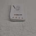 Small Desk Fan,Rechargeable USB Fan Battery Operated,Ultra Quiet, Strong Wind, 3 Speeds Travel Fans (White)