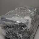 Windyun 50 Pcs Reusable Tote Bag Bulk 8 x 4 x 10 Inch Non Woven Shopping Bag with Handle Christmas Reusable Grocery Gift Tote(Brown,200 Pcs)