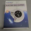 Electric Nail Clipper, Baby Nail Clipper with File & 3 Speeds, Electric Baby Nail Trimmer with LED Light & Storage Box, Automatic Nail Clippers for Baby, Adult, Seniors