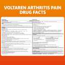 Voltaren Arthritis Pain Relief Gel, Diclofenac Sodium, 1% (NSAID), Clinically Proven Powerful Pain Reliever, No Prescription Needed, 1.7oz