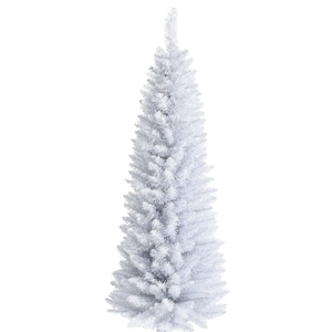 Knitgrip 6ft Pre lit White Christmas Ribbons Holiday Party Decorations