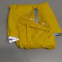 Lukovee Dog Raincoat, Adjustable Dog Rain Jacket with Clear Hooded Double Layer for Large Medium Small Dogs Puppies, Waterproof Rain Coat Poncho with Reflective Storage Pocket & Rim (Yellow,M)