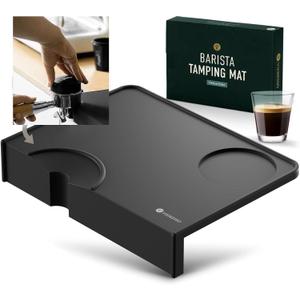 Espresso Tamping Mat Silicone  Non-Slip Coffee Tamper Mat for Espresso Machine & Countertop | Barista Tamping Station Pad, Protective Espresso Mat for Home & Caf