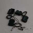 4 Pack Fairy Lights Battery Operated, 16.4 Ft 50 LED Starry Fairy Lights with Auto Timer Dark Green Copper Wire Twinkle Lights for Wedding Bedroom Christmas Decor (Warm White)