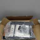 Somdot Dresser for Bedroom with 3 Drawers, Storage Organizer Chest of Drawers with Removable Fabric Bins for Closet Bedside Living Room Laundry Entryway Hallway, Wood Grain Print