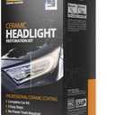 CERAKOTE Ceramic Headlight Restoration Kit  To Last As Long As You Own Your Vehicle Brings Headlights Back to Like New Condition - No Power Tools Required - 10 Wipe Kit