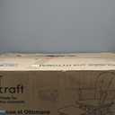 Storkcraft Premium Hoop Glider & Ottoman (Natural/Beige)  GREENGUARD Gold Certified Nursery Glider, Solid Wood Craftsmanship, Smooth-Gliding Nursery Chair and Ottoman, Award-Winning