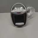 GiveBest Portable Electric Space Heater with Thermostat, 1500W/750W Safe and Quiet Ceramic Heater Fan, Heat Up 200 Square Feet for Office Room Desk Indoor Use, Silver