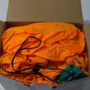 GIGALUMI 7.5FT Halloween Inflatable Outdoor Decoration Pumpkin, Halloween Inflatables Pumpkin Decor, Halloween Blow Ups Pumpkin for Yard,Party,Garden(Cold White,7 Built-in LED Lights Set)