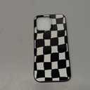 Newseego for iPhone 16 Pro Max Case, Cute Irregular Checkerboard Design Case for Girls Women Men Slim TPU Bumper Anti-Scratch Shockproof Raised Camera Protective Cover for iPhone 16 Pro Max