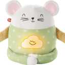 Fisher-Price Toddler Toy Meditation Mouse, Mindfulness Plush with Guided Relaxation Exercises, Music & Lights for Kids Ages 2+ Years