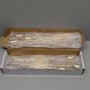 ChefBee 6PCS Gold Tall Candle Candlestick Holder, Taper Pillar Candle Sticks Stand Holders Decor, Centerpiece Dining Table Wedding Festive Fireplace Mantle Vintage Room Decorations, Housewarming Gift