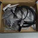 4-Pistons E-Bike Hydraulic Disc Brake Set, 2-PIN Electric Power-Off Hydraulic Brakes Set with 160mm Rotors, Pre-Bled with Mineral Oil Brakes Kit for eBike, MTB, Electric Scooters