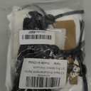 Replacement Part for iHome AutoVac Nova S1 Pro Robot Vacuum Accessories | Parts # iHRVS1PRO-3BLK, iHRVS1-3BLKS, iHRV9-BLKS | Include 1 Main Brush+6 Side Brush+3 Filter+3 Dust Bag