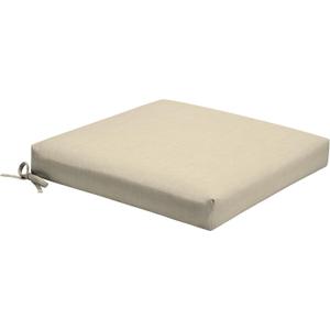 Arden Foam Outdoor Dining Seat Cushion, 19 x 19, Made with ProFoam, Rain-Proof, Fade Resistant, Tan Leala