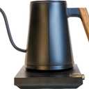 Turin Electric Pour Over Kettle | 600ml Stainless Steel Gooseneck Kettle with Precise Temperature Control, Rapid Heating, and Ergonomic Handle