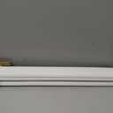 Yaocom 2 Strip White 32 Inch Vinyl U-Shape Door Bottom Seal, Slide on Weatherstrip Interior Door Bottom to Block Light and Reduce Noise Fits 32 x 1-3/8 Doors, Fills 1/2 1-1/2 Gaps