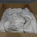 APSMILE California King Size Down Feather Fibers Heavyweight Duvet Insert - Thick Comforter with 100% Cotton Cover, Fluffy Fill-Power Winter Bedding for Cold Weather (104 x 96 inches, Ivory White)