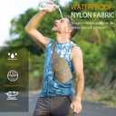 LLi Cufite Mini Sling Bag Waterproof Crossbody Chest Bag, Small Crossbody Casual Trendy Travel Phone Bag for Men Women