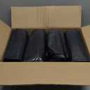 4 Pcs Top MaxiMite 50-60 Gallon Garbage Bag Black 100 Count Made in USA