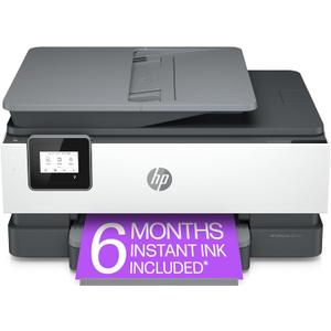 HP OfficeJet 8015e Wireless Color All-in-One Printer, 6 month Instant Ink trial included