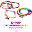 AICase for Korea-Pop Merch Toys Gifts Doll Costume Bracelets 6 Pcs Stackable Stretch Friendship Beaded Bracelets Outfit Cosplay Merchandise Jewelry Gifts for Fans Women Christmas Stocking_2