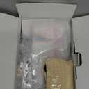 Hands Free Breast Pump Wearable MY-375 - Strong Suction, Low Noise, Wearable Breastfeeding Pump with 4 Mode &12 Levels, Portable Electric Breast Pump 24mm - 19/21/Insert/Flange, 2 Pack (White)