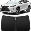 INSAUTO Custom Fit Windshield Sun Shade Accessories for Lexus RX 2016-2022, Foldable Front Window Sunshade, UV & Heat Reflector, Keeps Interior Cool, Includes Storage Bag