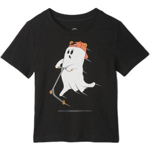 Gap Boys' Short Sleeve Graphic Tee (Black)