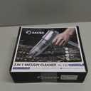 Saker Portable Car Vacuum Cleaner Cordless High Power 17000PA 3 in 1 Foldable Handheld Vacuum Cordless with Brushless Motor for Inflation,Dust Blowing,Home Car Cleaning HL132 Blue