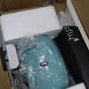 Magicfly Mini Sewing Machine with Extension Table, Dual Speed Portable Sewing Machine for Beginners with Light, Sewing Kit for Household Use, Blue