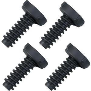 Upgraded DC61-01722B Leveling Leg Replacement Parts for Samsung Washer Adjustable Leg Pedestal Feet WA45K7600AW/AA WA52J8060AW/A2 Samsung Washer Feet Rubber Pad Leveler Leg Bottom Foot