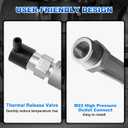 AUTOBABA Pressure Washer Pump Head Assy, Compatible with AR42940 AR Pump-SRMW2.2G26/ RMW2.2G24 Pump Head AR42518 AR43061 AR42940 Replacement Kit
