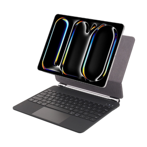 GGQFGTOJ Keyboard Case for iPad Air 13 inch (M3 2025/M2, 2024),iPad Pro 12.9 inch (3/4/5/6th Gen)，MagicStyle Magnetic – Floating Cantilever Stand – Backlit Keyboard Case with MultiTouch Trackpad