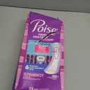 Poise Ultra Thin Incontinence & Postpartum Pads for Bladder Leaks, 7 Drop Ultra Absorbency, Long Length, 22 Count 