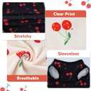 4PCS/Pack Hawaiian Dog Dresses for Small Dogs Girl Female Pink Yellow Red Blue Puppies Doggies Kittens Skirts Summer Sundress Pineapple Flower Pattern Soft for Holiday Party Beach, Small