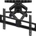 HOME VISION Full Motion TV Wall Mount for Most 32-84 inch TVs up to132 lbs, TV Mount Swivel and Tilt with Dual Articulating Arms, Wall Mount tv Bracket Max VESA 600x400mm, Fits 8" 12" 16" Wood Studs