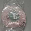 20FT Flexible Wall Corner Protector Moulding Trim, Peel and Stick Inside & Outside Wall Corner Guards Edge Protector,Self Adhesive Molding Trim Strip for Edge Ceiling (White)