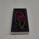3M Littmann Classic II Infant Stethoscope, 2157, Stainless Steel Rainbow-Finish Chestpiece, 28" Raspberry Tube, Brass Stem, and Headset