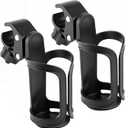 Pack of 2 Adjustable Bike Water Bottle Holder Mountain Bike Accessories for Men | Lightweight Mountain Bikes Water Bottle Cage & Cup Holder Bicycle Accessories | MTB Cup Grip for Riding - Black