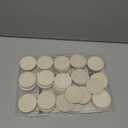 100 Pieces Unfinished Wood Circle - 2 Inch Round Disc Blank Natural Wooden Cutout Ornaments for Decoration DIY Craft Art Supplies, 0.11 inch Thick