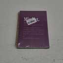 Knibeo Mindset Inspirational Notebooks Journal - Anti Anxiety Notebook, 5.58.3 Inch Inspirational Spiral Bound Notebook with 164 Pages, College School Supplies(Violet)