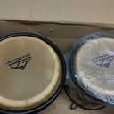EASTROCK Bongo Drums 7 and 9 Set for Adults Beginners Professionals Tunable Wood and Metal Drum Percussion Instruments with Tuning Wrench(7+9 Bongos)