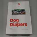 Pet Parents Washable Dog Diapers (3pack) + Extendrs of Durable Doggie Diapers, Premium Dog Diapers Female (Medium, Daisy) (Medium (14-20"))