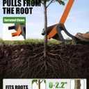 0"-2.2" Stump Remover Tool, 3-Mins Quick Removal Sapling Puller Tool, 60" High-Leverage Labor-Saving Tree Puller, Foldable Storage Tree Stump Remover, Manual Sapling Puller for Woody Shrubs In Yard