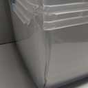 Hefty 72 Quart Hi-Rise Storage Bin with Lid, Stackable Plastic Container Tote for Home, Office, and Classroom Organization, 6 Pack, Smoke Blue 2 BROKEN