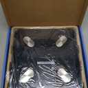 Etekcity Smart Scale for Body Weight, FSA&HSA Eligible, Bathroom Digital Weighing Scale with BMI, Body Fat, Muscle Mass, Accurate Bluetooth Home User Health Equipment Sync Apps, LED, Tempered glass (11 x 11 inches, Black)