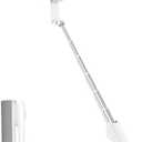 Selfie Stick with Wireless Remote Portable Selfie Stick for iPhone & Android, Lightweight Foldable Travel Phone Holder for Cell Phone, for Photograph, Video Recording, Streaming, White